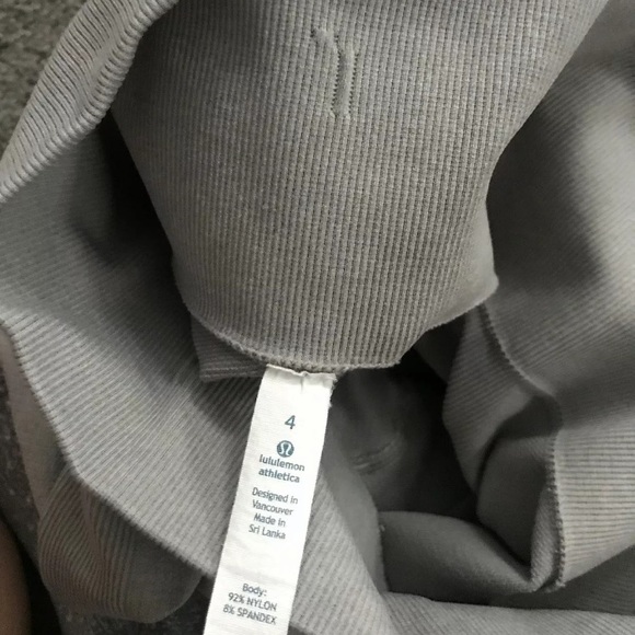 LULULEMON ATHLETICA Gray/Grey Capri/crop leggings - Picture 5 of 5